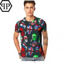 PHILIPP PLEIN Tシャツ/半袖  2026夏ファション新品 フィリッ...