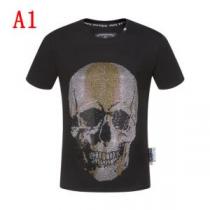 ベストはキレイめな印象に Tシャツ/半袖  PHILIPP PLEIN 2色可選...