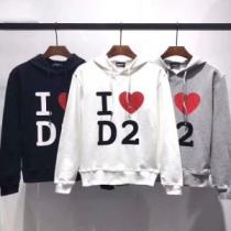 3色可選 デザイン抜群のアイテム パーカー ディースクエアード DSQUARED...