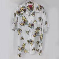 19SS Gonz Butterfly Shirt 魅力的なカラー使い シャツ/...