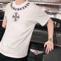クロムハーツ CHROME HEARTS 半袖Tシャツ 2色可選 男女兼用 春夏...