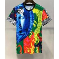 VERSACE  最新先取りおしゃれなロゴ入り  Tシャツ/半袖2026春夏も引...