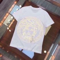 VERSACE 2026SSのトレンド商品 2色可選 Tシャツ/半袖夏ファッショ...