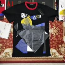 VERSACE 3色可選 一押し注目ブランドファションTシャツ/半袖2026SS...
