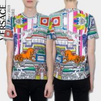 【2026春夏】最新コレクション ヴェルサーチ VERSACEすごく稀少カラー  Tシャツ/半袖