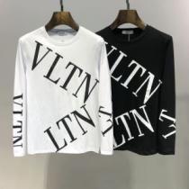 最も目立ったブランド新品 ヴァレンティノ VALENTINO 長袖Tシャツ 2色...
