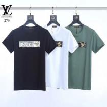 Tシャツ/半袖 特に夏は人気アイテム 3色可選 ルイ ヴィトン LOUIS VU...