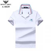 半袖Tシャツ リラックススタイルが実現 アルマーニ ARMANI 大人っぽく見せ...