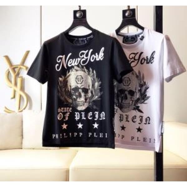 キレイめ感が強い Tシャツ/半袖  2026春夏人気トレンドアイテム 2色可選フィリッププレイン PHILIPP PLEIN