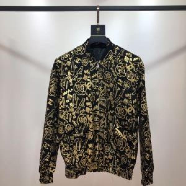 秋冬シーズンに持ってこい！CH ジャケット メンズ CH風ロゴプリントエレガント 程良い抜け感人気ランキング新作