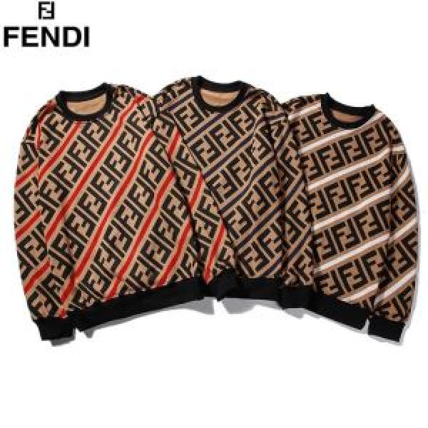 おしゃれに秋を迎えるために フェンディ人気ブランドの秋冬新色  FENDI プルオーバーパーカー 3色可選 2026トレンドカラー秋冬セール