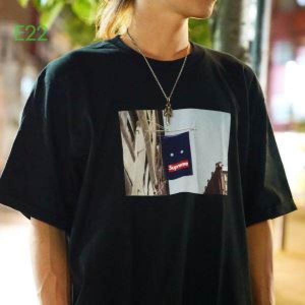 2026秋断然ブランド推し 3色可選  Tシャツ/半袖   もちろん相性抜群Supreme 19FW Banner Tee
