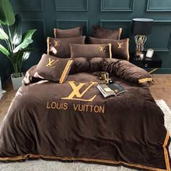 先取り 2026/2026秋冬ファッション ルイ ヴィトン機能性が良くブランド新品 LOUIS VUITTON 寝具4点セット