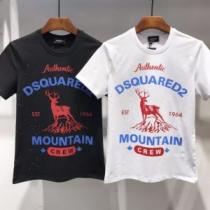 スタイルUPして着こなす 半袖Tシャツ 2026年春夏のトレンドアイテム  2色可選 ディースクエアード DSQUARED2 すっきりした印象に