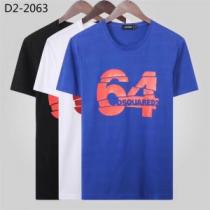2026夏ファション新品 半袖Tシャツ  3色可選 ディースクエアード 大胆なデ...
