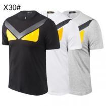 3色可選 今季は特に注目ファション 半袖Tシャツ 今年の夏は着こなし フェンディ FENDI  おしゃれな夏ファッション2026