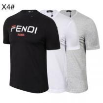 3色可選 季節感をプラス人気商品 半袖Tシャツ  2026春夏も引き続きトレンドフェンディ FENDI 春夏シンプルファッションでOK！