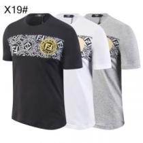 【2026年】夏のファッション 半袖Tシャツ  フェンディ風通しのよい FEND...