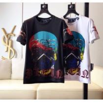 PHILIPP PLEIN Tシャツ/半袖2026春夏は人気定番  2色可選フィ...
