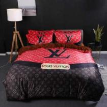 トレンド入り確実最新コレクション LOUIS VUITTON 寝具4点セット 2...