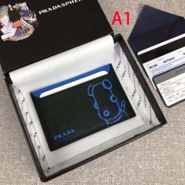 PRADA 着心地もなめらかで快適 プラダ  2026トレンドカラー秋冬セール 財布/ウォレット 多色可選 とにかく完璧ブランド新作