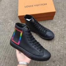 最高にCOOL秋冬新作 ルイ ヴィトンハイトップシューズ LOUIS VUITT...