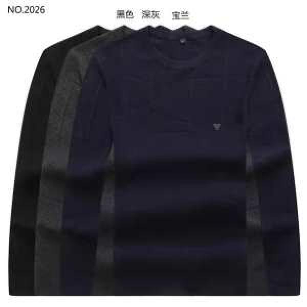アルマーニ ARMANI プルオーバーパーカー 3色可選 気になる2026年秋のファッション 人気の秋冬新作再登場