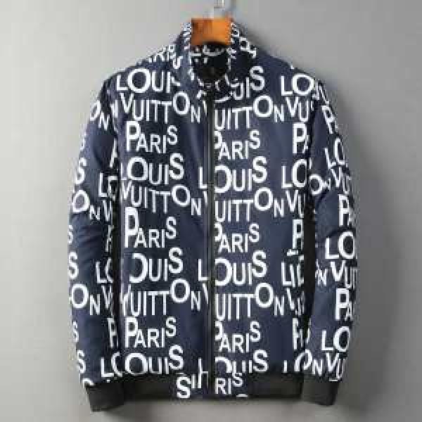 3色可選メンズ ダウンジャケット ファッショントレンドを早速チェック ルイ ヴィトン LOUIS VUITTON 2026秋冬流行ファション