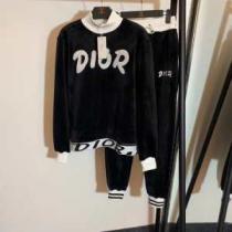 Dior 秋冬新作おすすめディオールパーカーレディーススウェットシャツセットアッ...