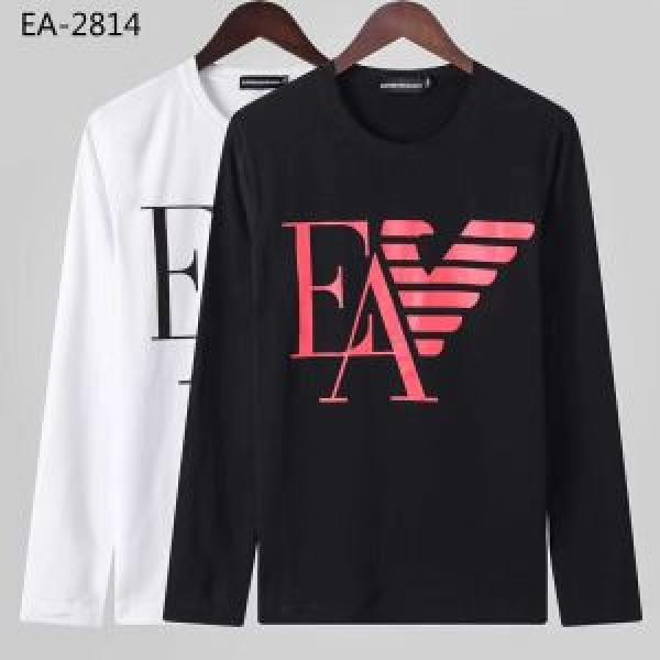 長袖Tシャツ 2色可選 着心地もなめらかで快適 2026-2026秋冬のファッション アルマーニ ARMANI