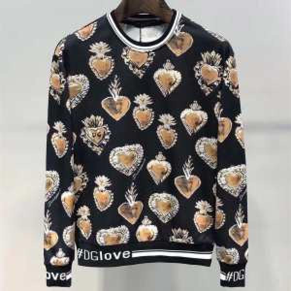 芸能人愛用ブランドDolce&Gabbana ドルチェ＆ガッバーナ メンズ パーカー 柔らかな着こなしおすすめ秋冬スウェットシャツ