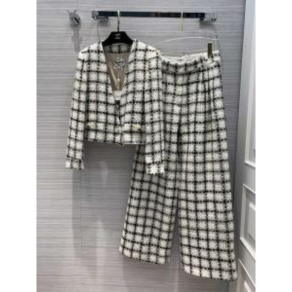 秋服コーデ2026年版 CH CH 大胆なチェックの人気トレンド 上下セット 秋にはやる最新作を先取り