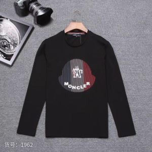 今シーズン注目のアイテム モンクレール MONCLER 長袖Tシャツ 2色可選 2026トレンドカラー秋冬セール
