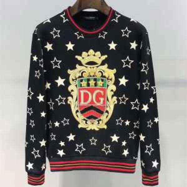ドルガバ メンズパーカー おすすめDolce&Gabbana 激安 スーパーコピー 通販 秋冬コットンスウェットシャツ カジュアル コーデ