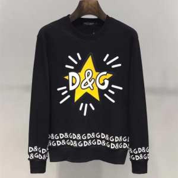 着心地抜群ドルガバ パーカー 新作 おすすめDolce&Gabbana 秋冬一番使いやすい サイズ感優れカジュアルスウェットシャツ激安