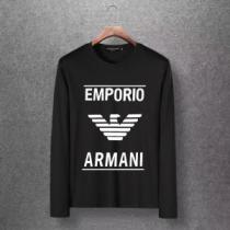 アルマーニ ARMANI 長袖Tシャツ 多色可選 今年の秋冬のトレンド激安セール 2026秋冬流行ファション
