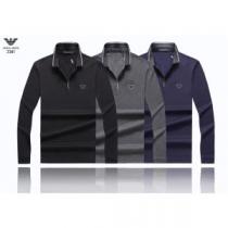 3色可選 長袖Tシャツ  アルマーニ ARMANI 2026トレンドファッション...