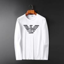 2色可選 長袖Tシャツ アルマーニ ARMANI 2026トレンドファッション新...