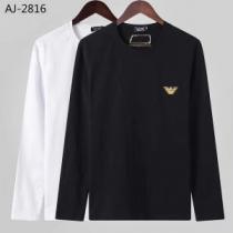 アルマーニ ARMANI 長袖Tシャツ 2色可選 今年らしい新しい人気色 202...