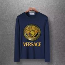ヴェルサーチ VERSACE 長袖Tシャツ 4色可選 秋トレンドの新定番 【最新...