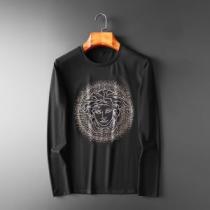 ヴェルサーチ VERSACE 長袖Tシャツ 2色可選 2026トレンドカラー秋冬...
