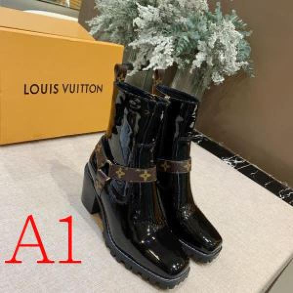 2026秋冬トレンドデザイン 3色可選 ルイ ヴィトン LOUIS VUITTON人気の秋冬新作再登場  レザーブーツ 今年注目すべき秋冬ファッション