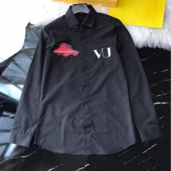 Valentino コレクション ヴァレンティノ 服 メンズ 2026/20存在感が強い今季人気色 カジュアル爽やか コーデ 長袖シャツ