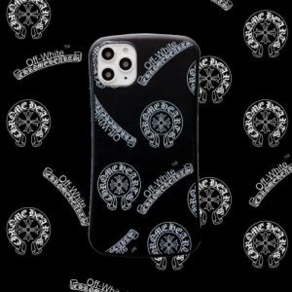 iphone11 11pro用ケースCHROME HEARTS×Off-Whiteクロムハーツ スマホケース 値段 激安2026トレンド人気エレガントコーデ