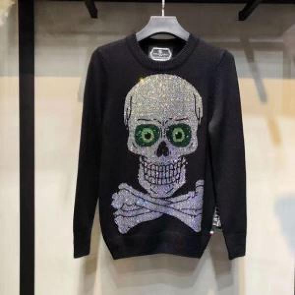 秋トレンドの新定番 プルオーバー 2026トレンドカラー秋冬セール PHILIPP PLEIN フィリッププレイン