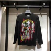 秋のおしゃれをスタートする人気新作長袖/Tシャツ PHILIPP PLEIN 定...