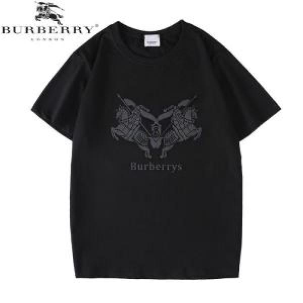 BURBERRY　　ストリート界隈でも人気　バーバリー 2色可選　20新作です　半袖Tシャツ　ストリート系に大人気
