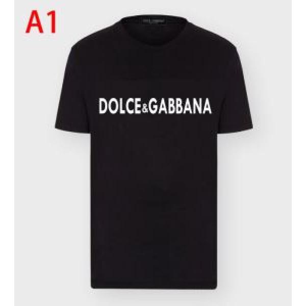 多色可選　2026年春夏コレクション　Dolce&Gabbana　手頃価格でカブり知らず　半袖Tシャツ　ドルチェ＆ガッバーナ