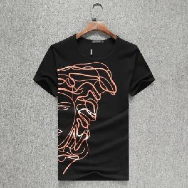 半袖Tシャツ 3色可選 人気の高いブランド ヴェルサーチ VERSACE 普段使いにも最適なアイテム