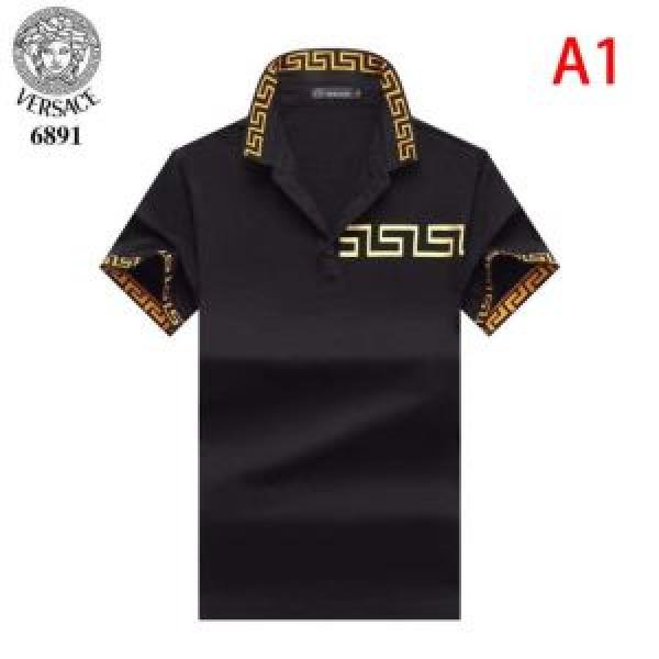 半袖Tシャツ 多色可選 手頃価格でカブり知らず ヴェルサーチ価格も嬉しいアイテム  VERSACE 一目惚れ級に